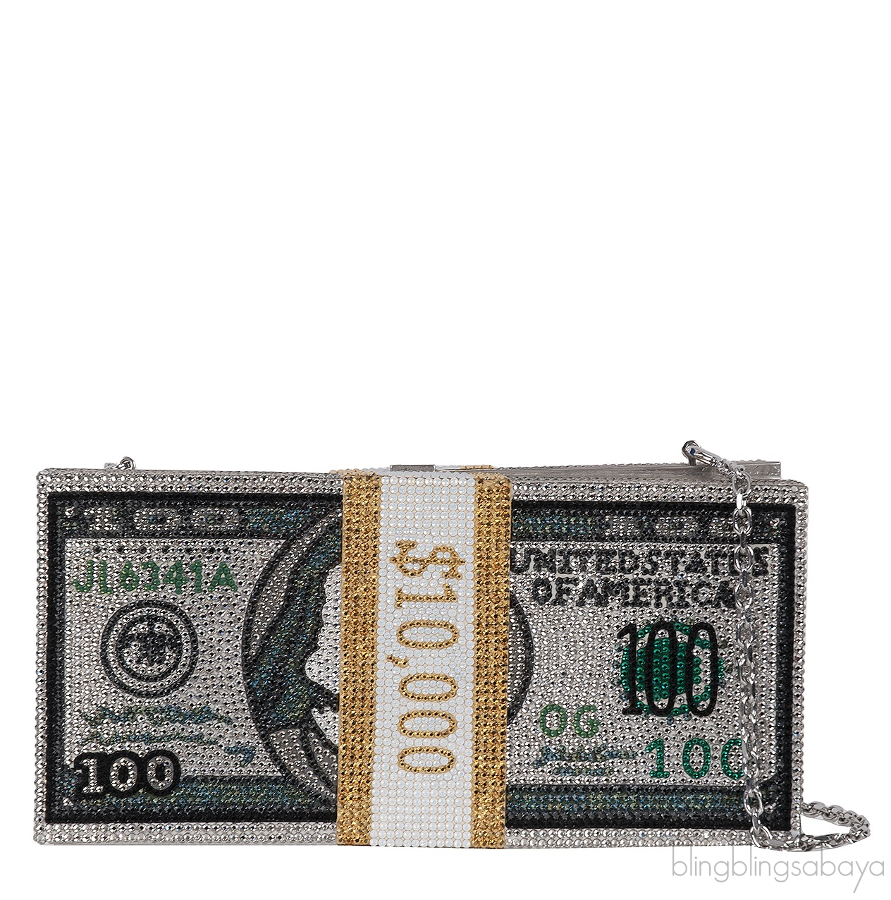 Judith leiber stack of cash sale